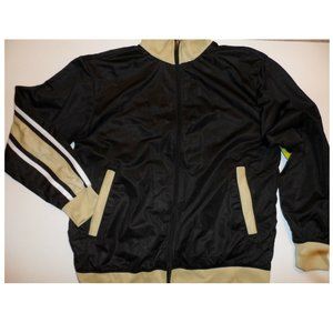 Athletech Polyester Sports Athletic Jacket, Size: M, Color: Black/Yellow